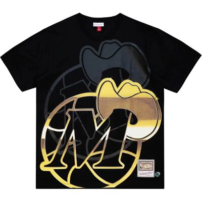Mitchell & Ness BIG FACE 4.0 Dallas Mavericks Nero L - Maglietta Mitchell & Ness BIG FACE 4.0 Dallas Mavericks Nero L - Maglietta