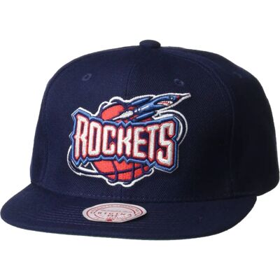 Mitchell & Ness Houston Rockets Team Ground 2.0 Snapback - Cap - Marineblau - Unisex Mitchell & Ness Houston Rockets Team Ground 2.0 Snapback - Cap - Marineblau - Unisex
