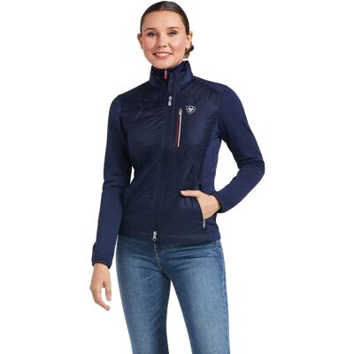 Ariat Navy Team Fusion Geïsoleerde Jas - Jas Ariat Navy Team Fusion Geïsoleerde Jas - Jas