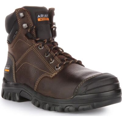 Ariat Treadfast Waterproof Steel Toe Lace Up Work Boots - Work Boots Ariat Treadfast Waterproof Steel Toe Lace Up Work Boots - Work Boots