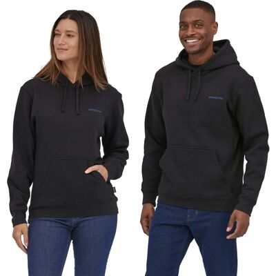 Patagonia Boardshort Logo Uprisal Hoody (39665) - ink black Patagonia Boardshort Logo Uprisal Hoody (39665) - ink black