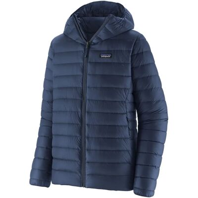 Patagonia Męska Kurtka Down Sweater Hoody - granatowa Patagonia Męska Kurtka Down Sweater Hoody - granatowa