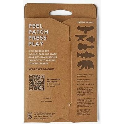 Patagonia WORN WEAR PATCH KIT Gr.ONESIZE - Flicken - schwarz Patagonia WORN WEAR PATCH KIT Gr.ONESIZE - Flicken - schwarz