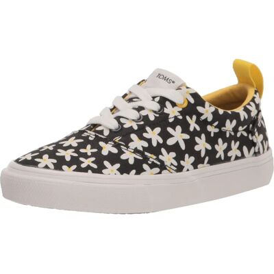 TOMS Shoes Alpargata Fenix Lace Up Sneaker black sun daisy TOMS Shoes Alpargata Fenix Lace Up Sneaker black sun daisy