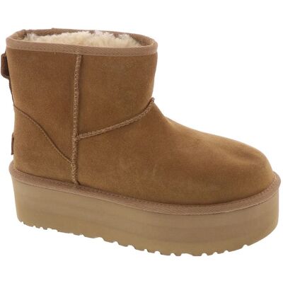 UGG Classic Mini Platform - châtaigne - Publicité UGG Classic Mini Platform - châtaigne - Publicité
