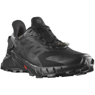 Salomon Kvinner Supercross 4 Gore-Tex Trail Running Sko - Svart UK 6,5 Salomon Kvinner Supercross 4 Gore-Tex Trail Running Sko - Svart UK 6,5