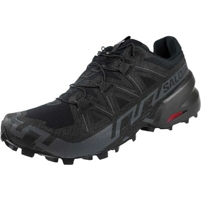 Salomon Speedcross 6 Menn - svart/svart/fantom Salomon Speedcross 6 Menn - svart/svart/fantom