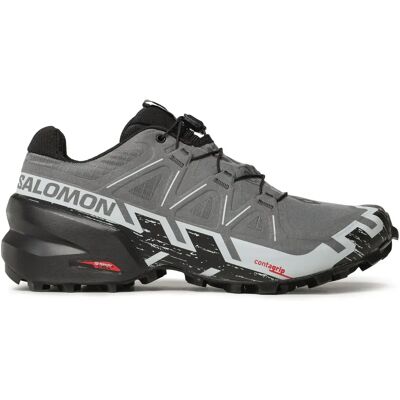 Chaussures de trail Salomon Speedcross 6 - Quiet Shade/Black/Pearl Blue - Publicité Chaussures de trail Salomon Speedcross 6 - Quiet Shade/Black/Pearl Blue - Publicité