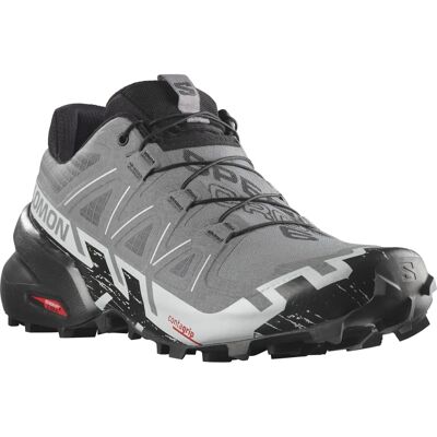 Salomon Speedcross 6 Chaussures de trail - Quiet Shade/Black/Pe - Trail Shoes - Publicité Salomon Speedcross 6 Chaussures de trail - Quiet Shade/Black/Pe - Trail Shoes - Publicité