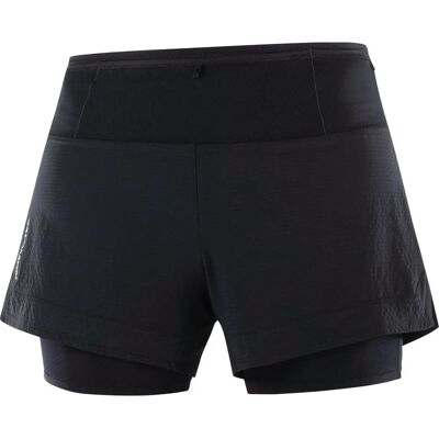 Salomon Sense Aero 2-in-1 Kvinner Shorts - Trail Running - Shorts Salomon Sense Aero 2-in-1 Kvinner Shorts - Trail Running - Shorts
