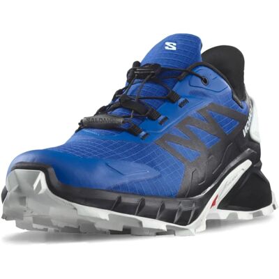 Salomon Supercross 4 GTX Blau - Trailrunning Schuhe Salomon Supercross 4 GTX Blau - Trailrunning Schuhe