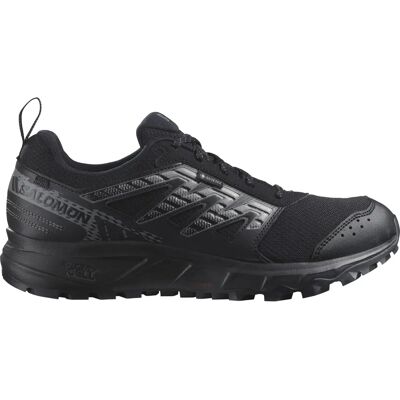 Salomon Wander Gtx - Chaussures de Randonnée Imperméables - Noir - Modèle 471484 - Publicité Salomon Wander Gtx - Chaussures de Randonnée Imperméables - Noir - Modèle 471484 - Publicité