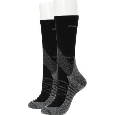 Salomon X Ultra Access Crew Socken - Schwarz Salomon X Ultra Access Crew Socken - Schwarz