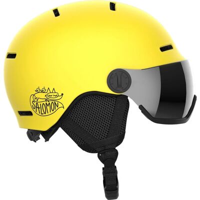 Casco bambino Salomon ORKA VISOR Giallo Vivo - Casco per bambini Casco bambino Salomon ORKA VISOR Giallo Vivo - Casco per bambini