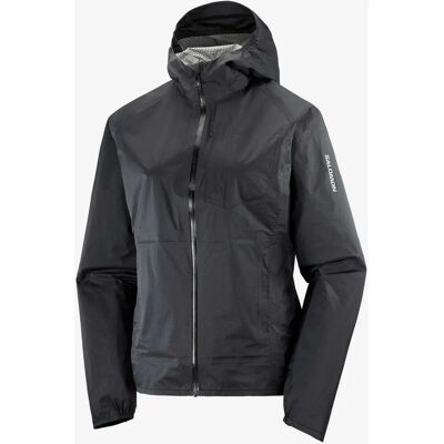 Chaqueta impermeable Salomon Bonatti - Negro - Resistente, Ligera Chaqueta impermeable Salomon Bonatti - Negro - Resistente, Ligera