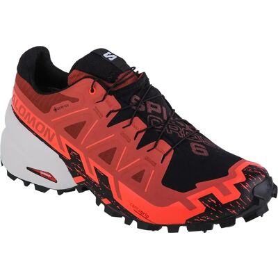 Salomon Spikecross 6 Gtx Løpesko - Hele året Menn Rød Salomon Spikecross 6 Gtx Løpesko - Hele året Menn Rød