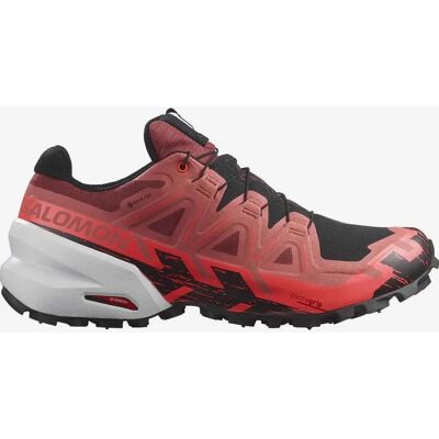 Salomon Spikecross 6 GORE-TEX Laufschuhe - Ganzjährig Rot Herren Salomon Spikecross 6 GORE-TEX Laufschuhe - Ganzjährig Rot Herren