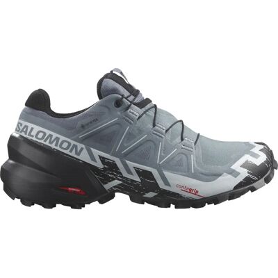 Salomon Speedcross 6 Gore-tex Sko - Trail Running - Svart/Grå Salomon Speedcross 6 Gore-tex Sko - Trail Running - Svart/Grå