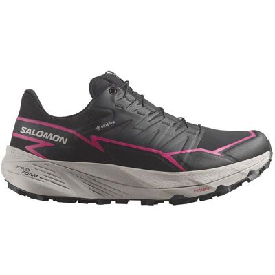 Salomon Thundercross GTX W Svart/Svart/Rosa - Trailrunningsko Salomon Thundercross GTX W Svart/Svart/Rosa - Trailrunningsko