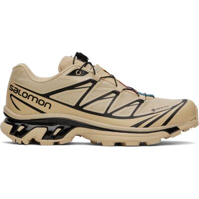 Baskets Salomon Beige XT-6 GORE-TEX - Safari - Homme US 9 - Publicité Baskets Salomon Beige XT-6 GORE-TEX - Safari - Homme US 9 - Publicité