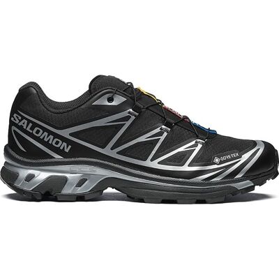 Salomon Black XT-6 GORE-TEX Sneakers - Schwarz/Schwarz/Ftw Silber - Größe: Herren US 9,5 / Damen US 10,5 Salomon Black XT-6 GORE-TEX Sneakers - Schwarz/Schwarz/Ftw Silber - Größe: Herren US 9,5 / Damen US 10,5