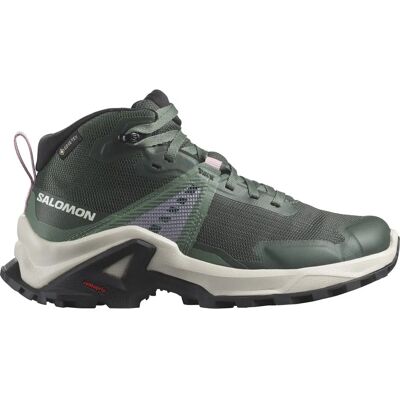 Botas multifuncionales para niños Salomon Rosa Lavanda X RAISE MID GTX Botas multifuncionales para niños Salomon Rosa Lavanda X RAISE MID GTX
