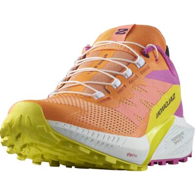Salomon Damen Trailrunningschuhe SENSE RIDE 5 Weiß Pink - Trail Running Schuhe Salomon Damen Trailrunningschuhe SENSE RIDE 5 Weiß Pink - Trail Running Schuhe