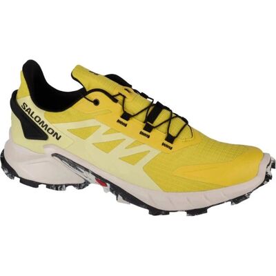 Salomon Supercross 4 Gelb Trail Running Schuhe - Laufschuhe Salomon Supercross 4 Gelb Trail Running Schuhe - Laufschuhe