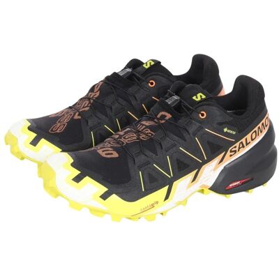Salomon Speedcross 6 GTX Trailschuhe - Schwarz/Sulphur Spring Salomon Speedcross 6 GTX Trailschuhe - Schwarz/Sulphur Spring