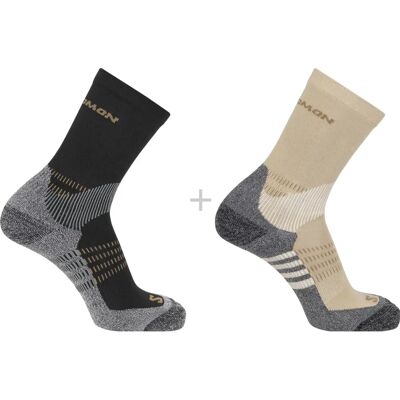 Salomon X Ultra Access Crew Socken - 2er Pack für Wandern Salomon X Ultra Access Crew Socken - 2er Pack für Wandern