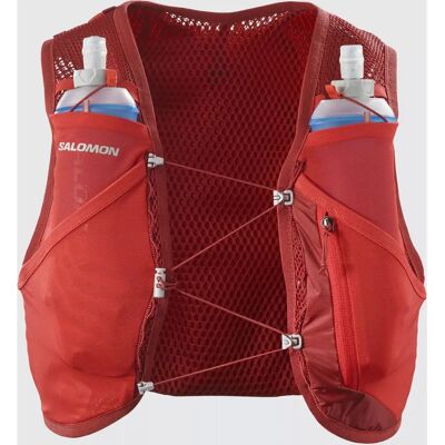 Salomon Active Skin 4 Hydration Weste - Rot XL - Laufweste Salomon Active Skin 4 Hydration Weste - Rot XL - Laufweste
