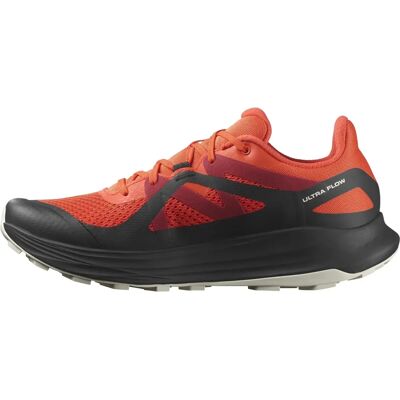 Salomon Ultra Flow - Chaussures de course pour hommes - Toute l'année - Noir/Rouge - Publicité Salomon Ultra Flow - Chaussures de course pour hommes - Toute l'année - Noir/Rouge - Publicité