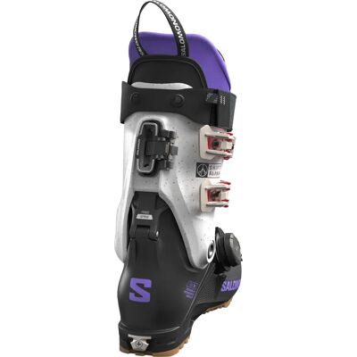 Salomon Alpha Boa 95 Noir/violet ultra - Bottes de ski Salomon Alpha Boa 95 Noir/violet ultra - Bottes de ski