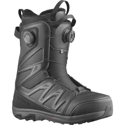 Salomon Launch Boa Bottes de Snowboard Noires 26.5 - Publicité Salomon Launch Boa Bottes de Snowboard Noires 26.5 - Publicité
