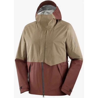 Salomon Outerpath Waterproof Pro 25L Jacke in Granate Salomon Outerpath Waterproof Pro 25L Jacke in Granate