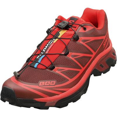 Salomon - XT-6 - Rum Raisin - High Risk Red - Sko Salomon - XT-6 - Rum Raisin - High Risk Red - Sko