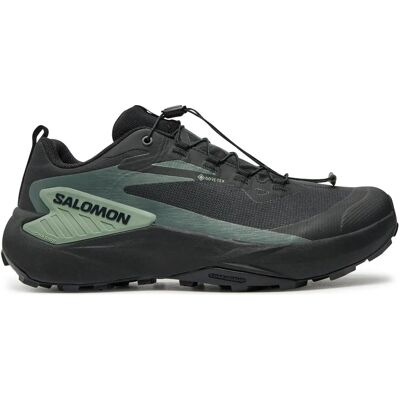 Salomon Genesis Gtx Svart/Agave Grønn/Urban Chic - Trail Løpesko hele året Salomon Genesis Gtx Svart/Agave Grønn/Urban Chic - Trail Løpesko hele året