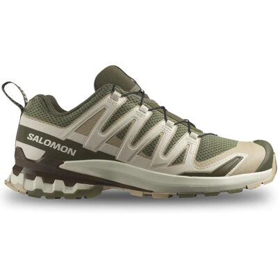 Salomon Deep Lichen Green / Safari / Dark Earth XA Pro 3D V9 Trail Running Shoes Salomon Deep Lichen Green / Safari / Dark Earth XA Pro 3D V9 Trail Running Shoes