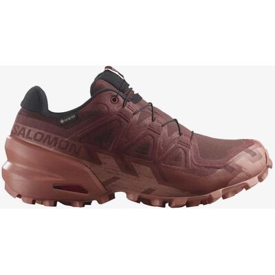 Salomon Speedcross 6 GTX Rød Trestegesko - Trail Running Shoes Salomon Speedcross 6 GTX Rød Trestegesko - Trail Running Shoes