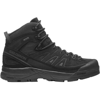 Salomon X-ALP Mid lær GORE-TEX støvler - Svart / Svart / Asfalt - Herre US 7.5 / Dame US 8.5 Salomon X-ALP Mid lær GORE-TEX støvler - Svart / Svart / Asfalt - Herre US 7.5 / Dame US 8.5