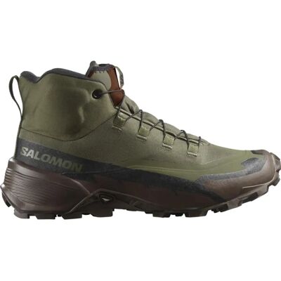 Salomon Cross Hike Tracker Gtx - Svart Oliven - Skolen Salomon Cross Hike Tracker Gtx - Svart Oliven - Skolen