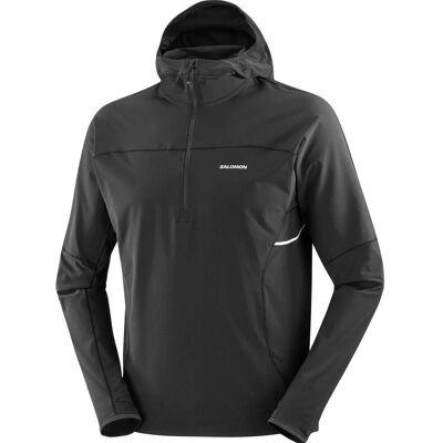 Salomon Sense Aero Hybrid Half Zip Jacke - Winter Laufbekleidung Salomon Sense Aero Hybrid Half Zip Jacke - Winter Laufbekleidung