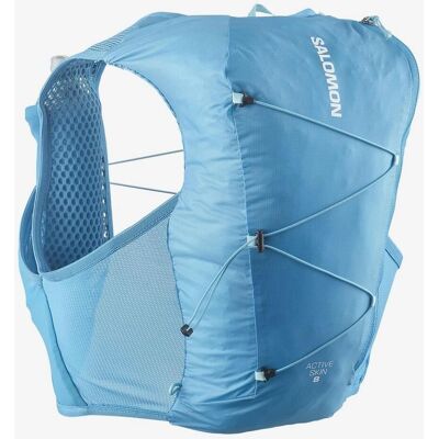 Salomon Active Skin 8 Chaleco azul cielo - M Salomon Active Skin 8 Chaleco azul cielo - M