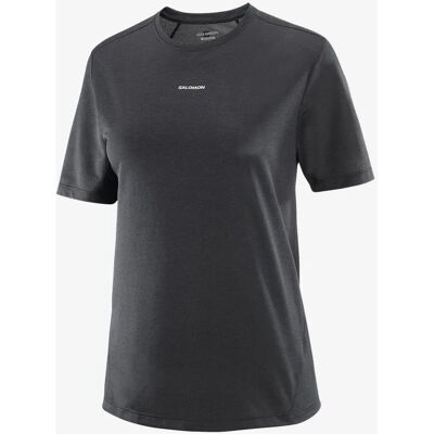 T-shirt Salomon Shkout Core à Manches Courtes Noir - T-shirt - Publicité T-shirt Salomon Shkout Core à Manches Courtes Noir - T-shirt - Publicité