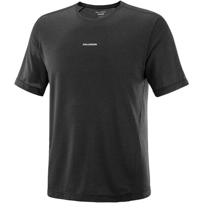 Salomon Shkout Core kortärmad T-shirt svart - T-shirt Salomon Shkout Core kortärmad T-shirt svart - T-shirt