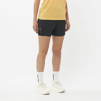 Salomon SHKout Core 2in1 4" Shorts - Trail Running Damen Salomon SHKout Core 2in1 4" Shorts - Trail Running Damen