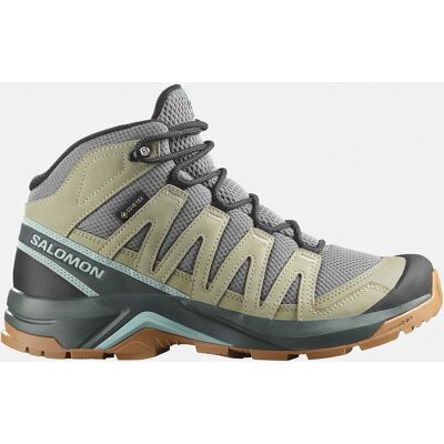Salomon Recon Mid GTX Gris - Bottes de randonnée - Publicité Salomon Recon Mid GTX Gris - Bottes de randonnée - Publicité