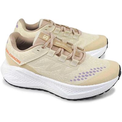 Salomon Aero Glide 3 GVRL Beige Orange - Løpesko Salomon Aero Glide 3 GVRL Beige Orange - Løpesko