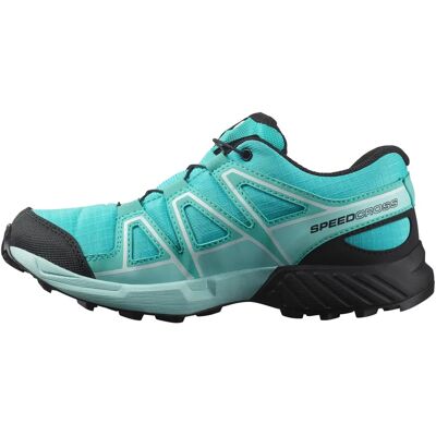 Salomon SPEEDCROSSP Wasserdichte Kinderschuhe Blau Trailrunningschuhe Salomon SPEEDCROSSP Wasserdichte Kinderschuhe Blau Trailrunningschuhe