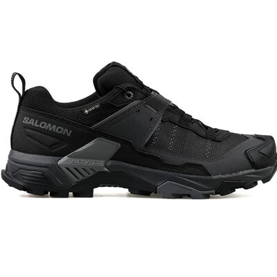 Chaussures de randonnée Salomon X Ultra 5 Gore-Tex pour Homme - Noir / Gris - Publicité Chaussures de randonnée Salomon X Ultra 5 Gore-Tex pour Homme - Noir / Gris - Publicité